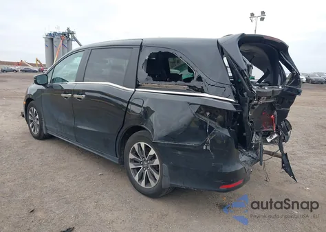 2024 Honda Odyssey Ex-L from USA, damaged, VIN 5FNRL6H64RB036556